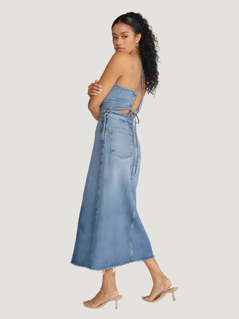 ÉTICA Denim Callista Maxi Dress