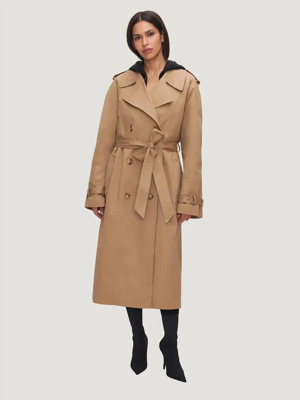 GOOD AMERICAN Chino Trench Coat