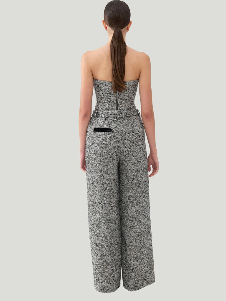 Nocturne Belted High Waist Pants