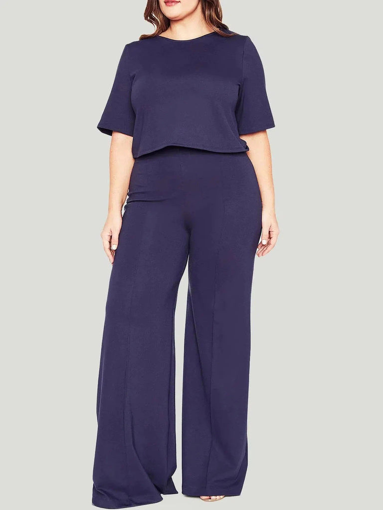 Ripley Rader Plus Size Wide Leg Pants– Queen Anna House of Fashion