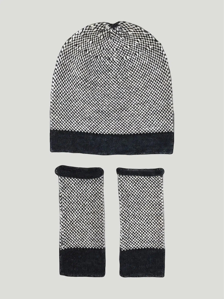 SLATE + SALT Interwoven Alpaca Beanie Hat