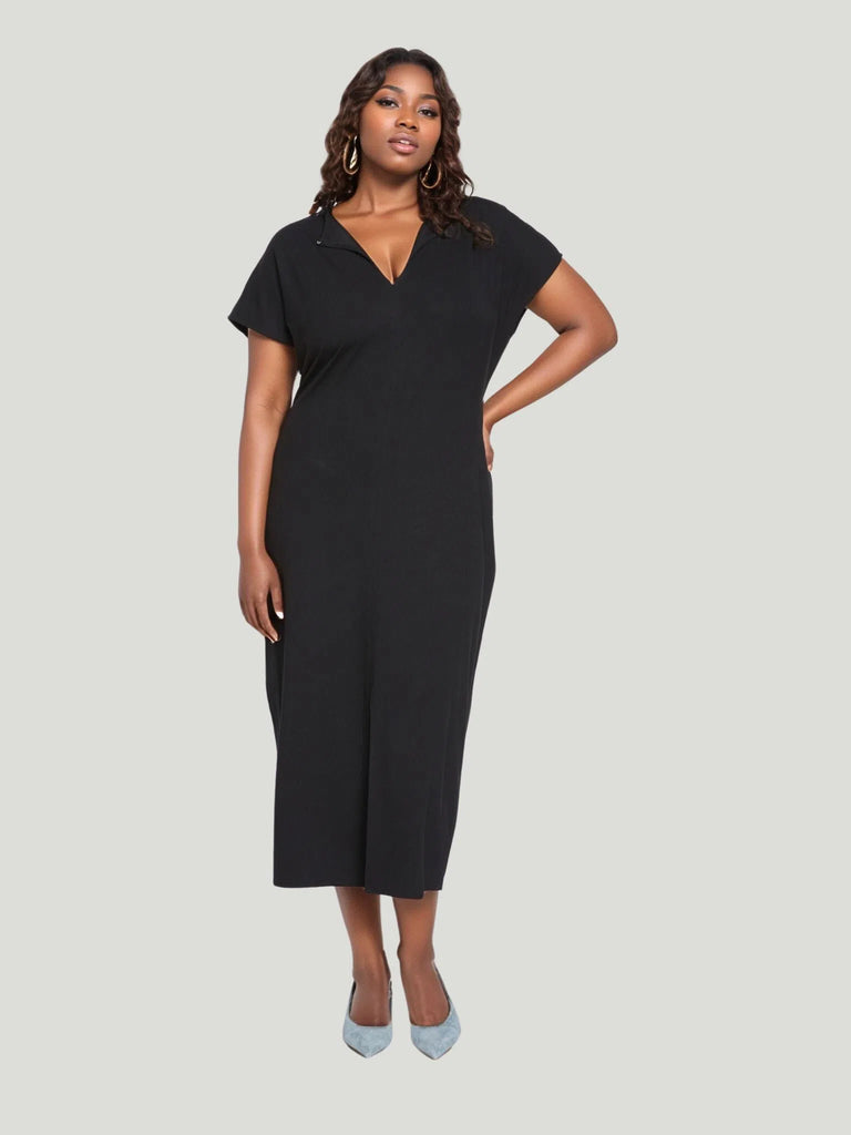 Universal Standard Spritz Divine Jersey Shift Dress