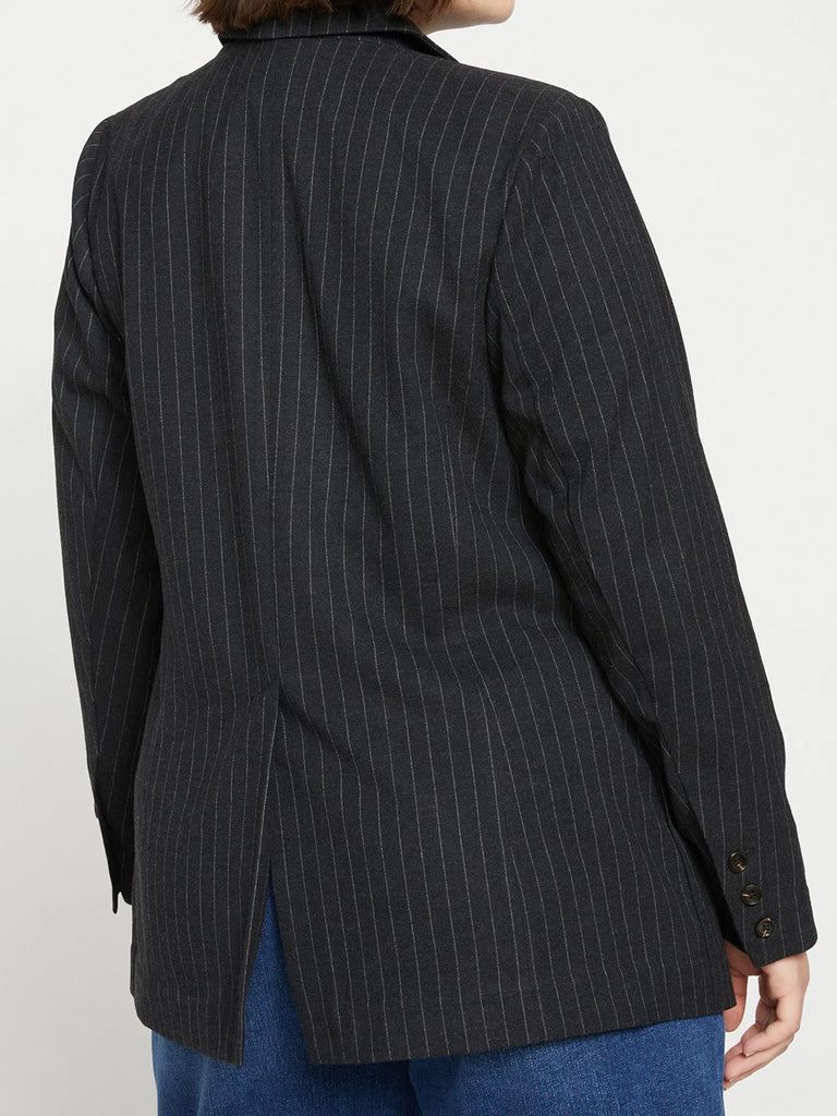 Universal Standard The Pinstripe Blazer